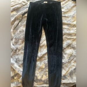 Tart Black Velour Leggings